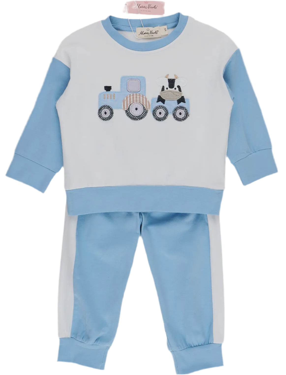 Tractor and Cow Set
