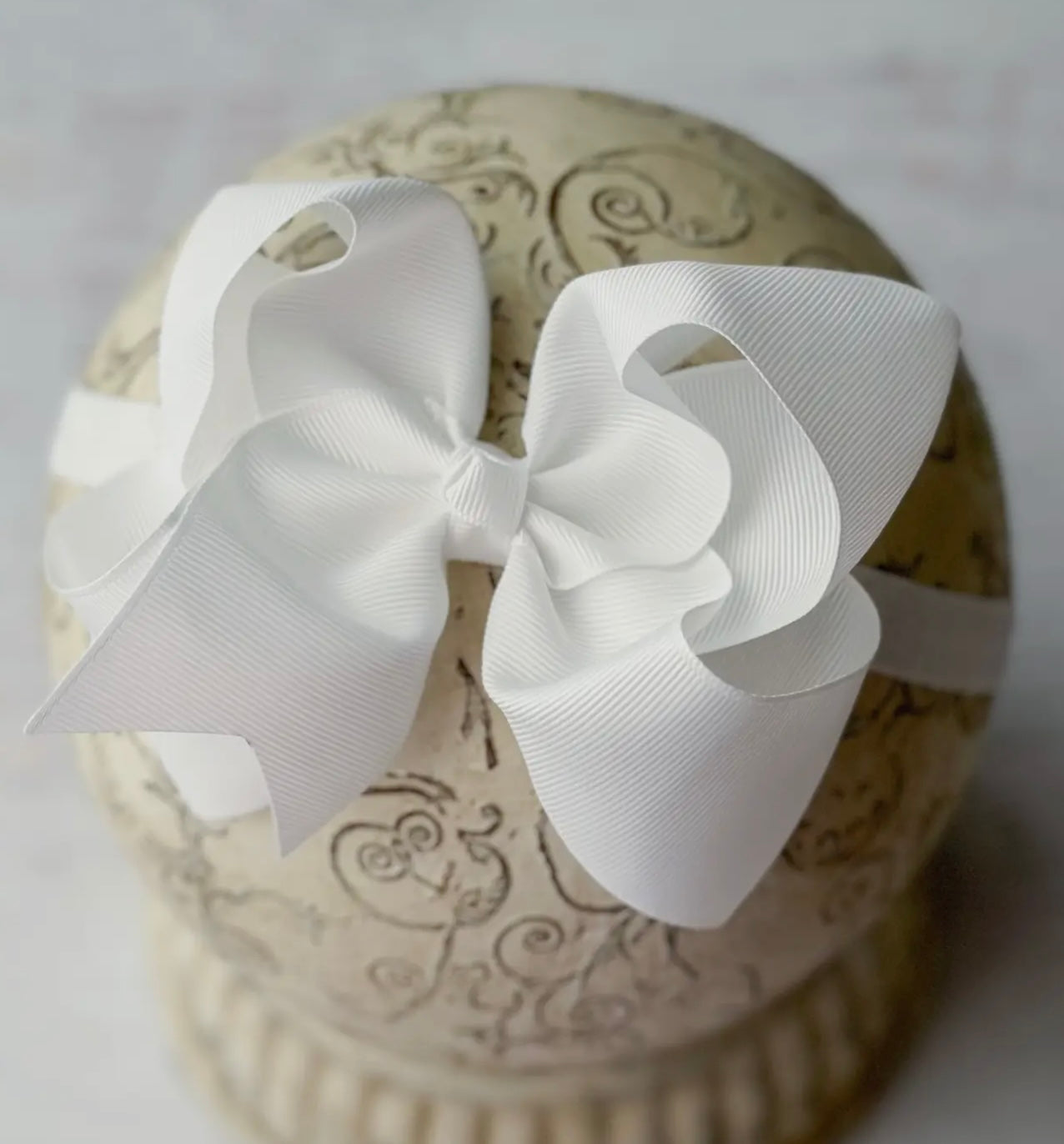 Oversized Satin Headband Bow