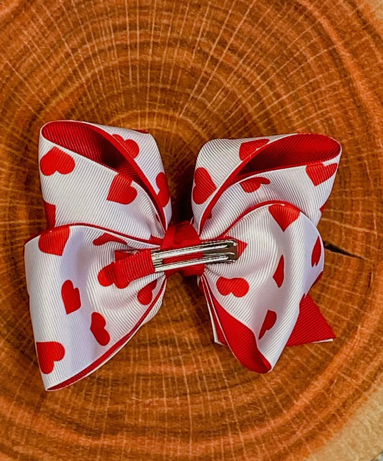 Heart Double Bow