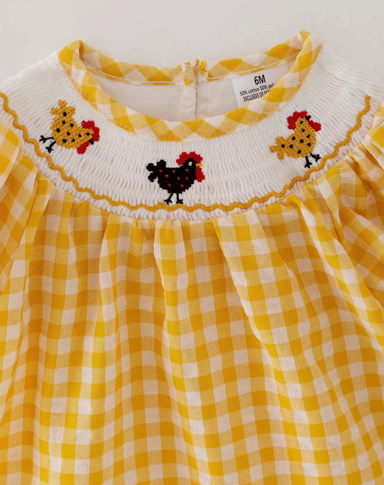 Yellow Gingham Set