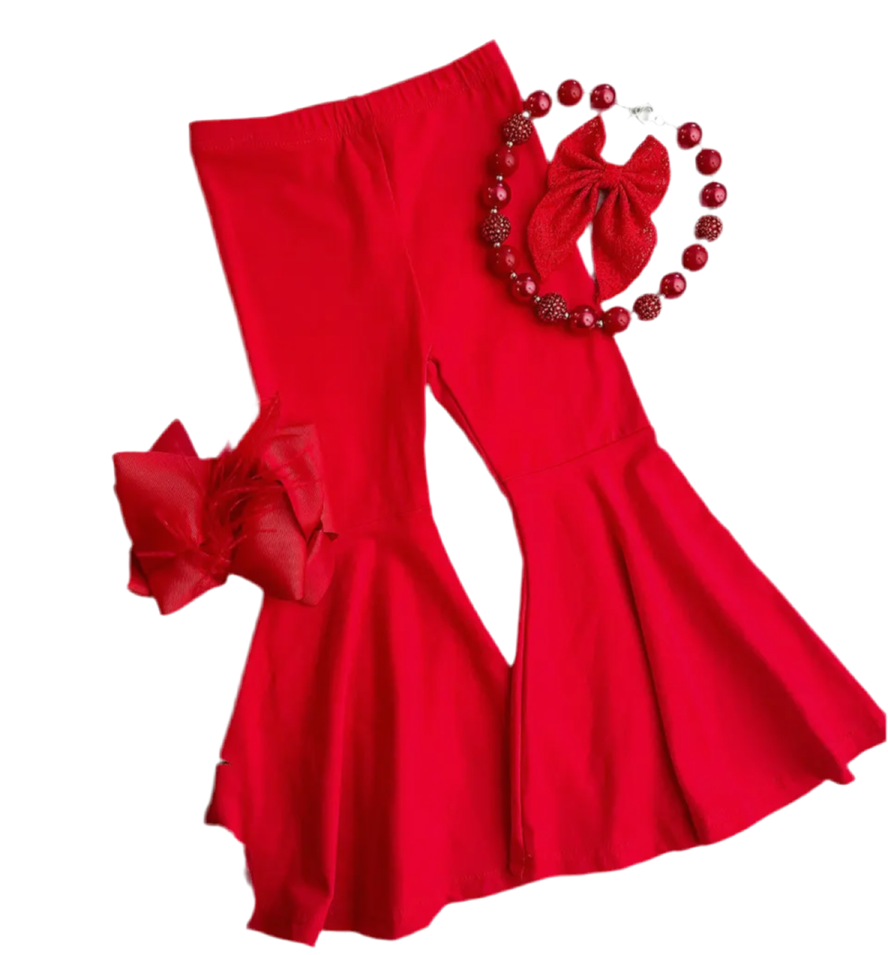 Red Bell Bottoms