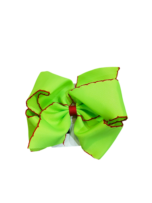 Grinch bow