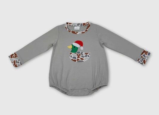 Camo SantaDuck Bubble