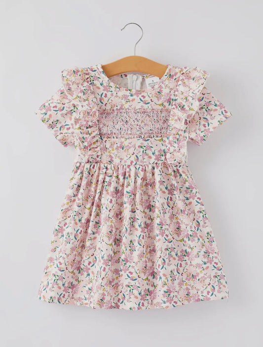 Floral Smocked Dress