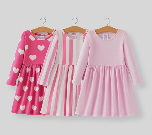 Girls Dress Set (3)