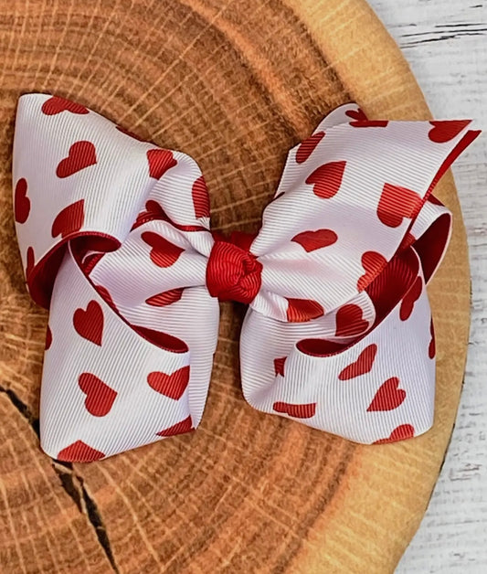 Heart Double Bow