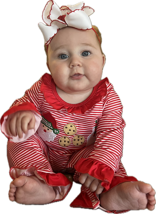 Girls Santa, Cookies, & Milk